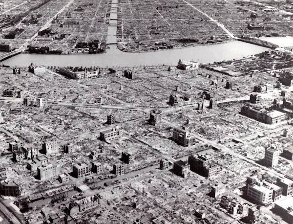 capitale del giappone nel 1945