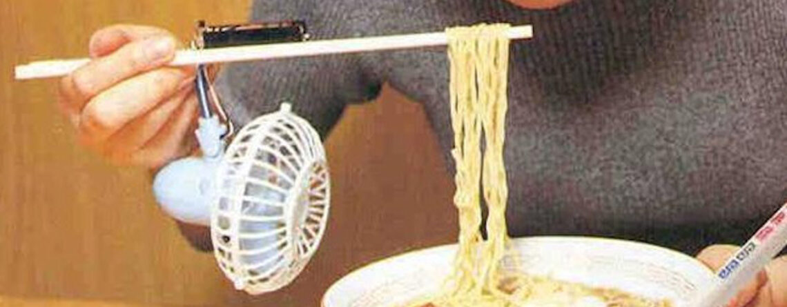 invenzioni giapponesi bacchette ventilate