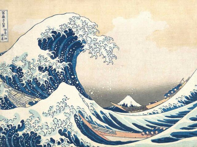 ukiyoe onda di kanawagawa - hokusai