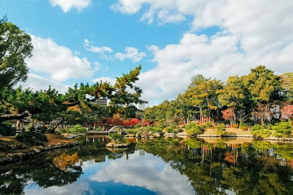 lago del giardino Shukkeien