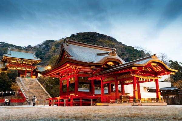 Il tempio dedicato al dio della guerra a Kamakura