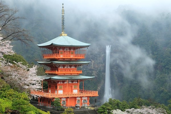 La cascata di Nachi a Kumano Kodo